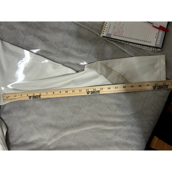 Athleta Women's 281583 Eclipse 7/8 Tight Size Small White Mesh Panels - Picture 5 of 5